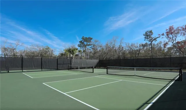 a view of a tennis court