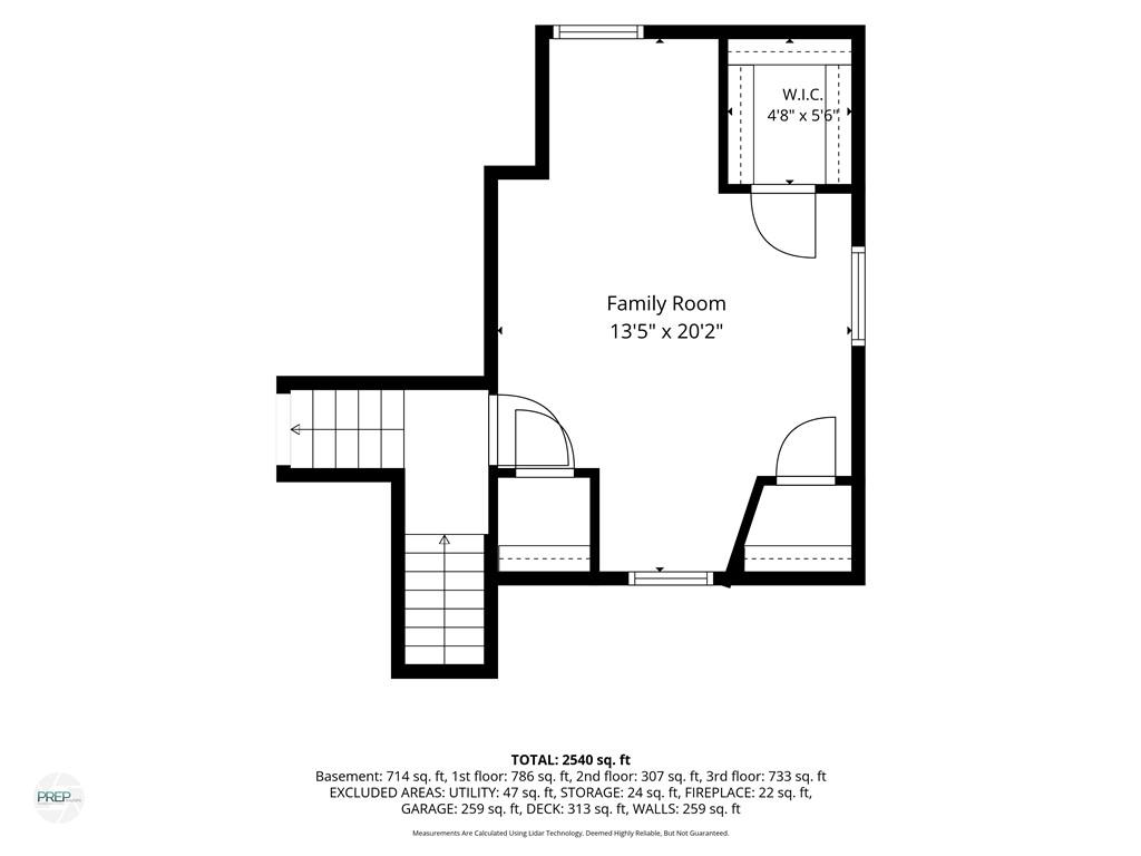 1018 Forsythe Road Carnegie, PA 15106 - Photo 43 of 44 Floor Plan Mid Level