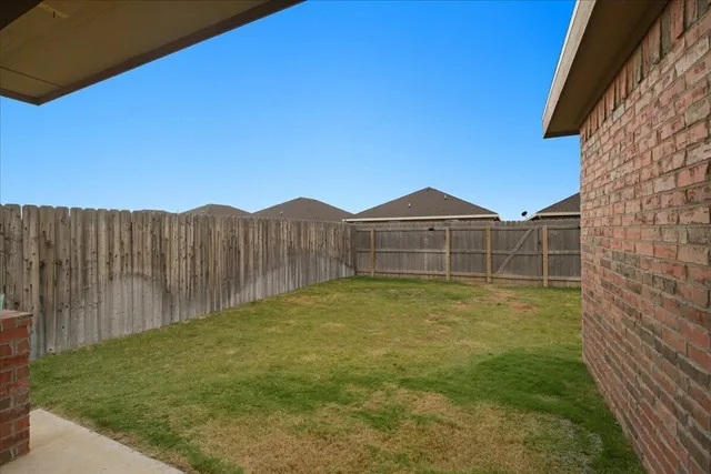 a view of an outdoor space and a yard