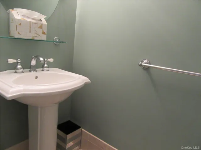 a utility room with a sink