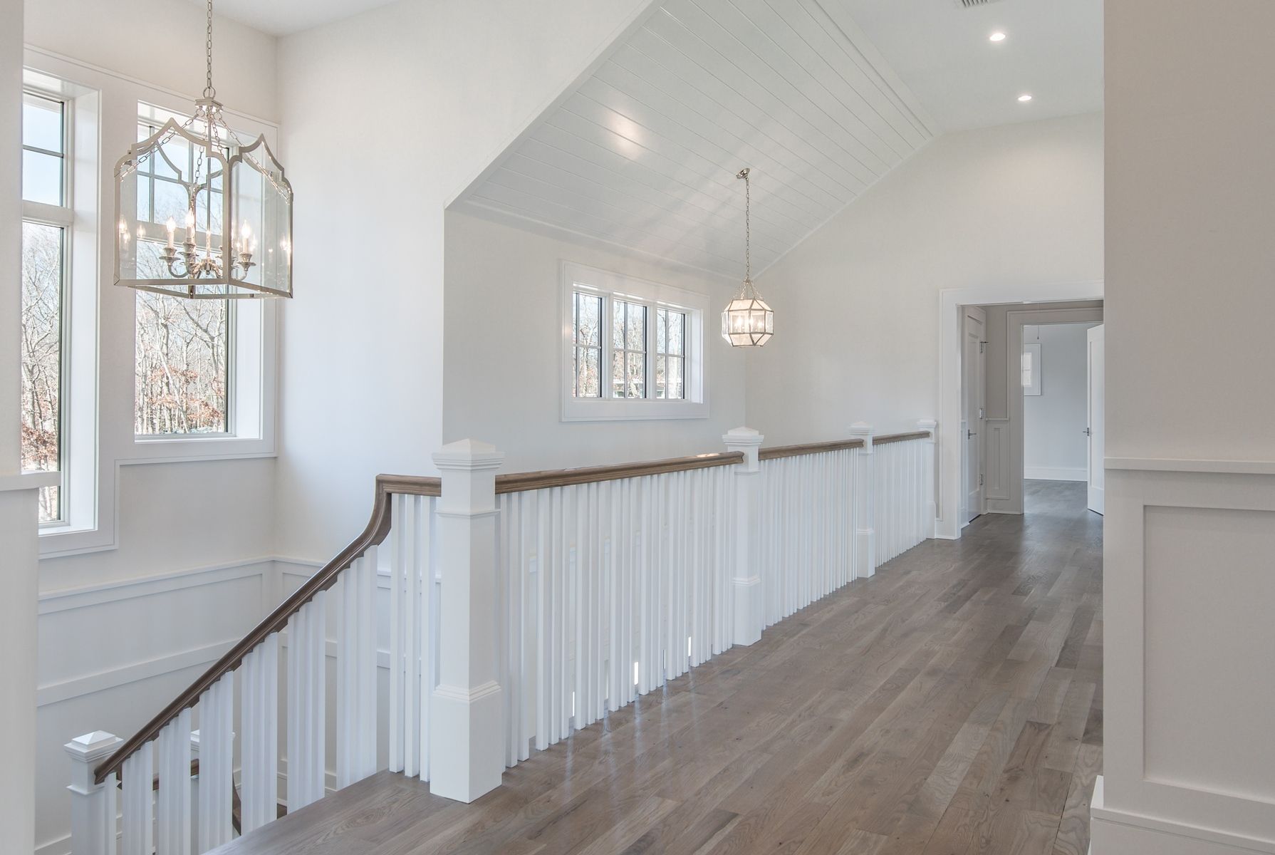 159 Middle Highway East Hampton, NY 11937 - Photo 13 of 18 a view of entryway and hall with wooden floor
