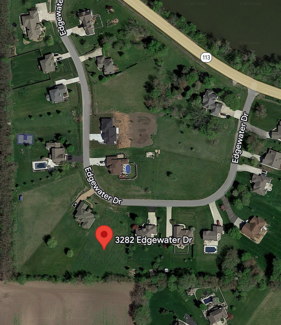 3282 Edgewater Drive Kankakee, IL 60901 - Photo 3 of 4 an aerial view of a house