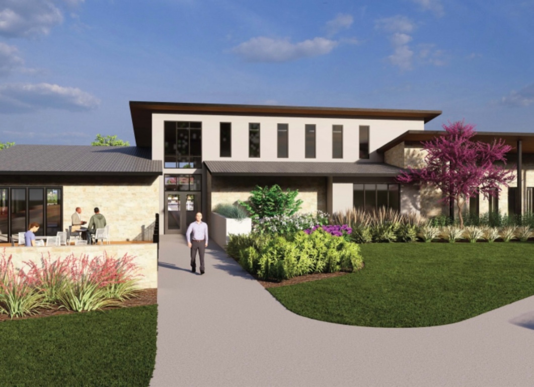 216 Sormonne Loop Kyle, TX 78640 - Photo 23 of 29 a front view of a house with a garden