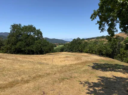 a view of a mountain view