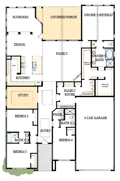 15811 Moran Meadow Street Conroe, TX 77302 - Photo 48 of 48 The success of a floor plan is the way you can move through it…You’ll be amazed at how well this home lives…We call it traffic patterns.