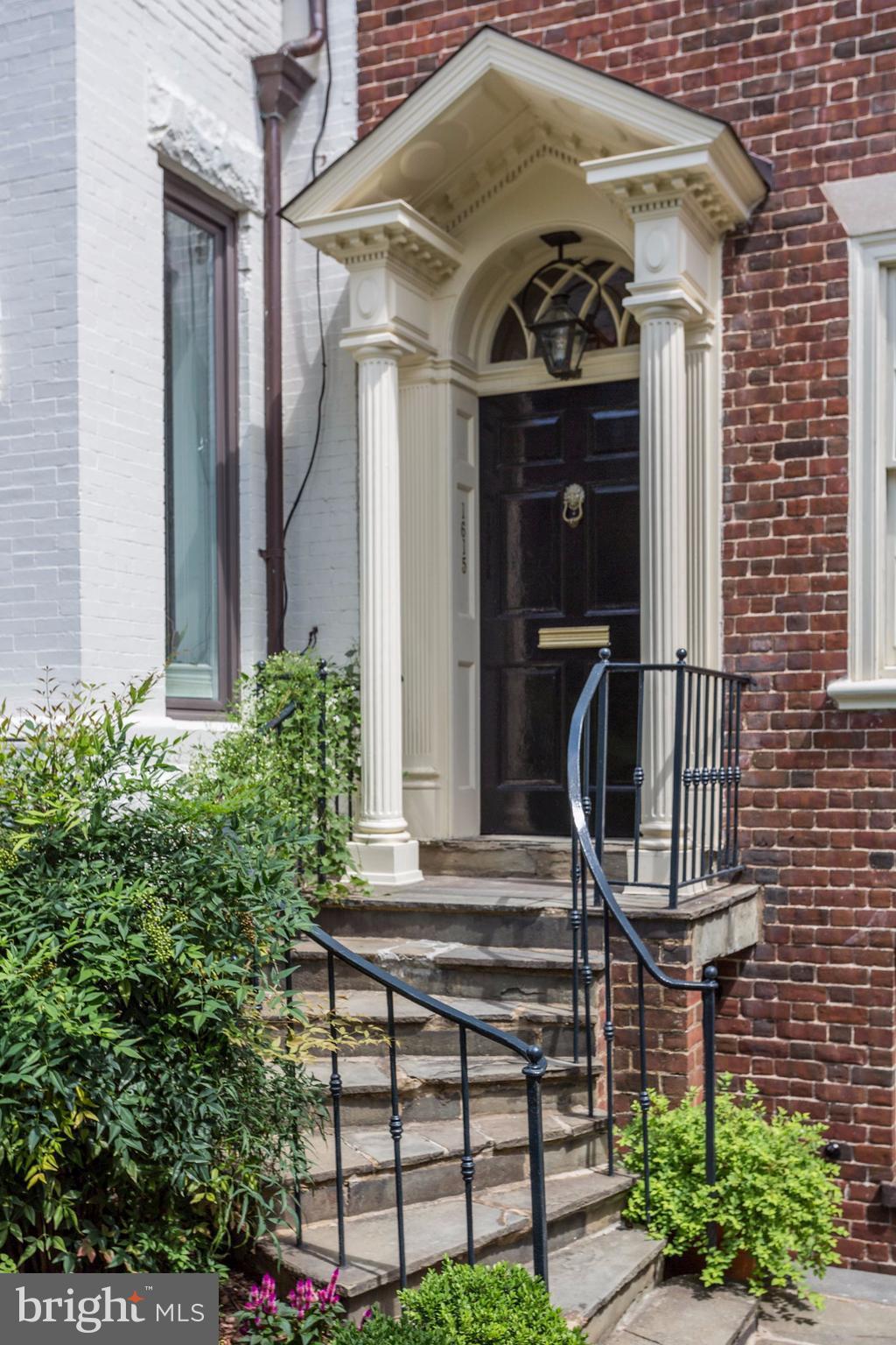 1615 21st Street Northwest Washington, DC 20009 - Photo 29 of 30 a front view of a house with entryway