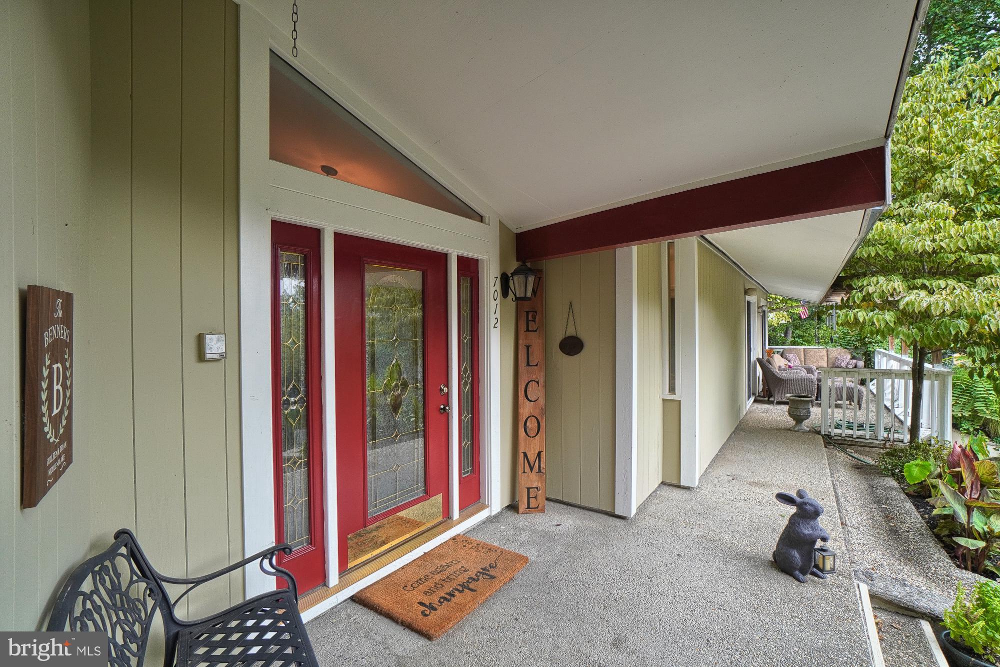 7012 Fox Chase Road New Market, MD 21774 - Photo 28 of 57 Beautiful front porch that wraps around house