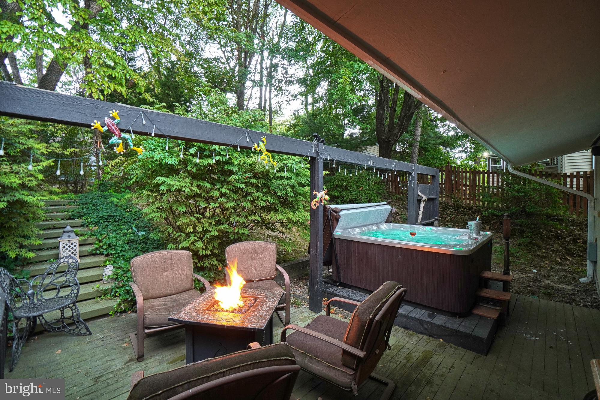 7012 Fox Chase Road New Market, MD 21774 - Photo 7 of 57 Private backyard oasis with Hot Tub