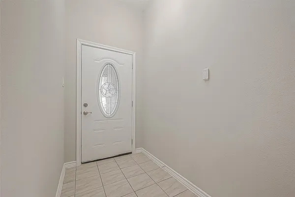 a close view of a door and a door