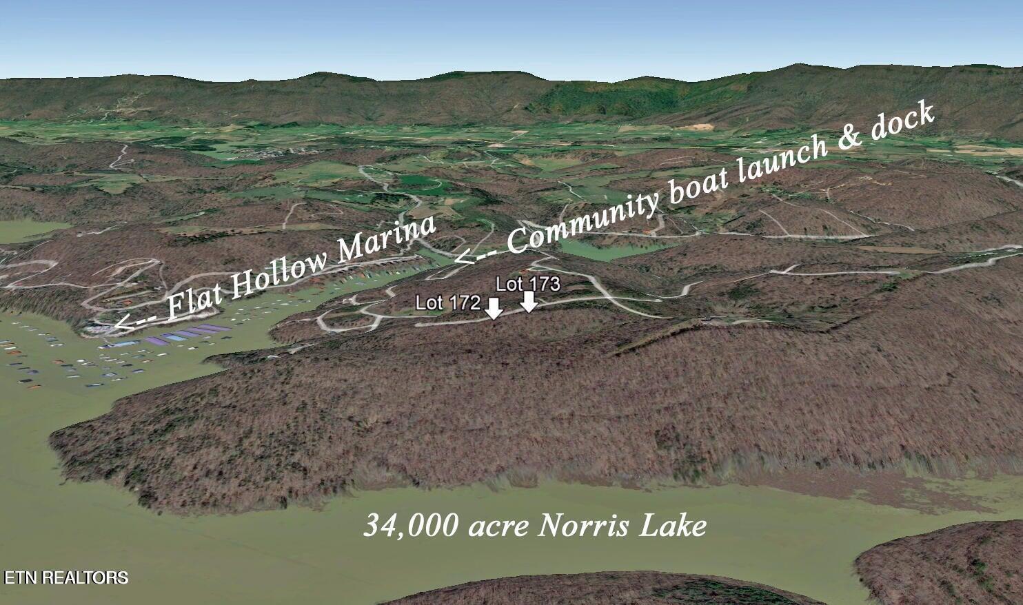 Lot 173 Saddle Ridge Drive Speedwell, TN 37870 - Photo 9 of 10 Community aerial