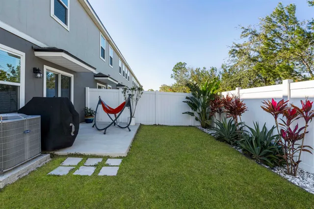 a view of outdoor space yard deck patio and outdoor seating