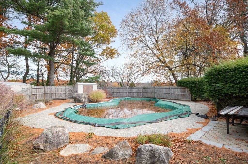10 Standish Way Lynn, MA 01904 - Photo 36 of 41 a view of a backyard with swimming pool