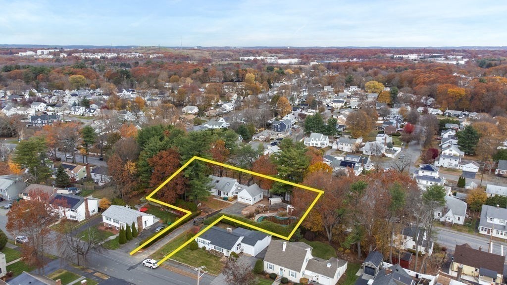 10 Standish Way Lynn, MA 01904 - Photo 40 of 41 an aerial view of house with yard
