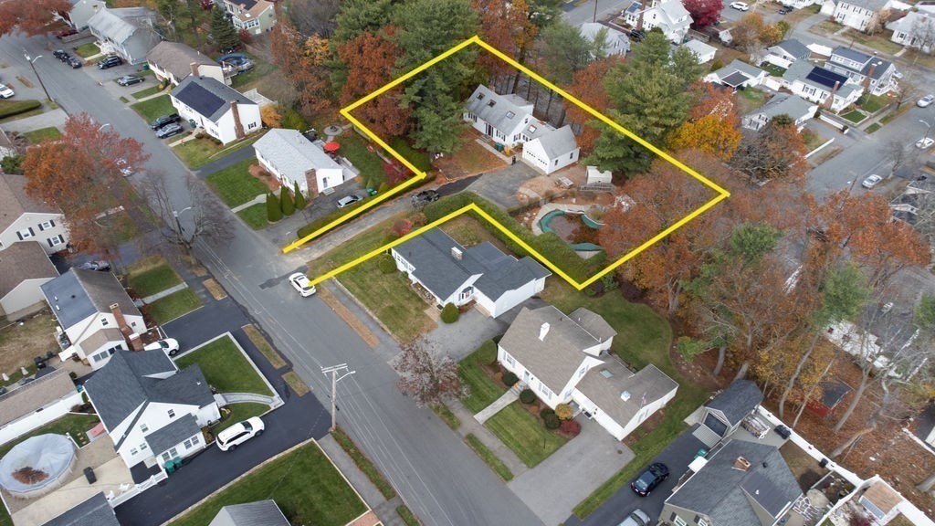 10 Standish Way Lynn, MA 01904 - Photo 41 of 41 an aerial view of house with a yard