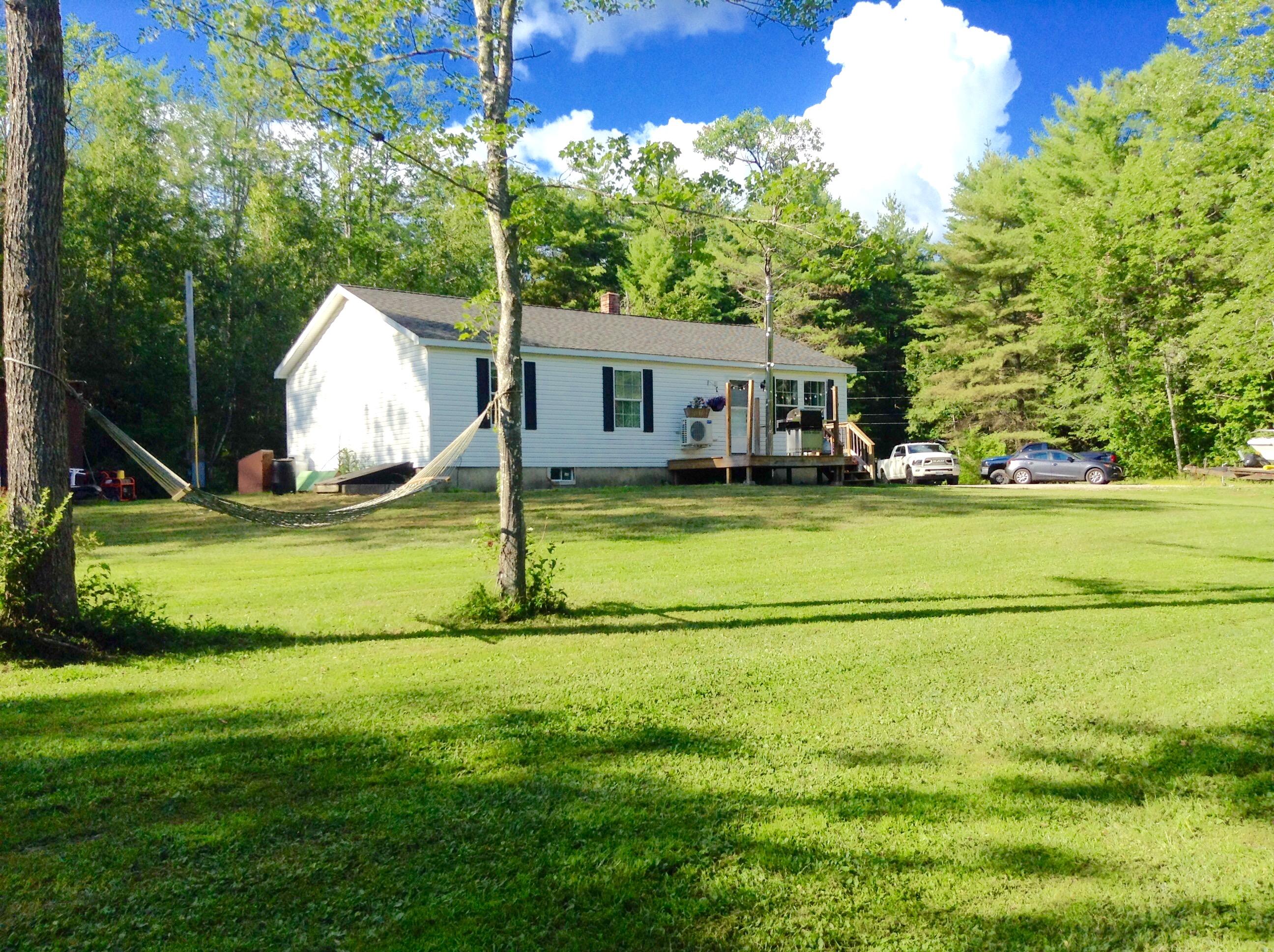 View from the back yard