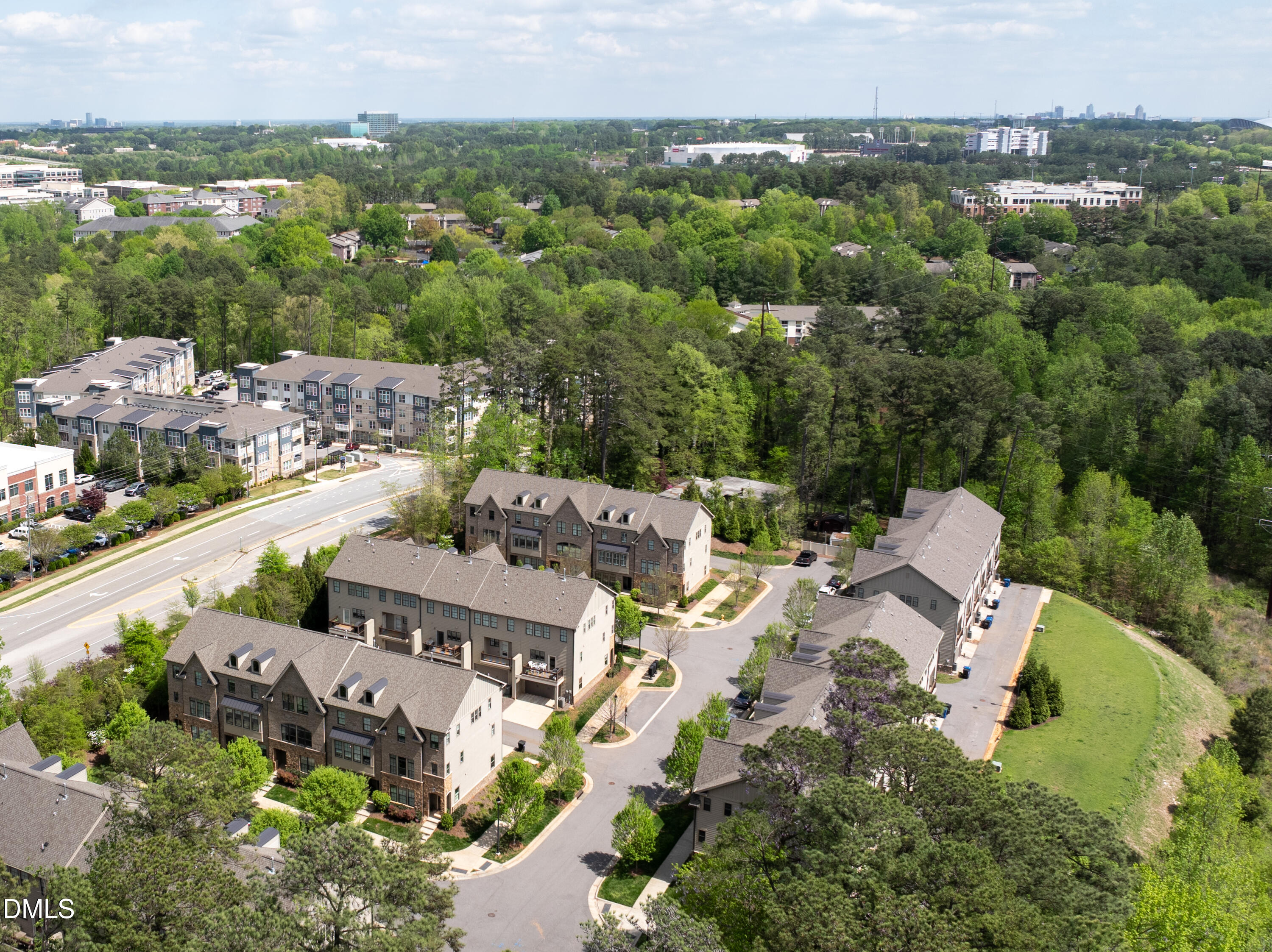 1601 Bowery Drive Raleigh, NC 27607 - Photo 37 of 41 an aerial view of multiple house