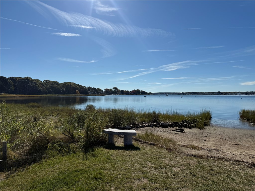 View of one of the private beaches