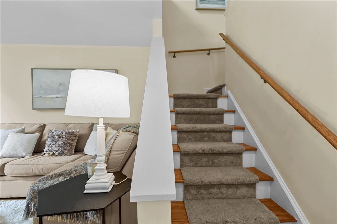 180 Fishing Cove Road North Kingstown, RI 02852 - Photo 14 of 36 Stairway to second level