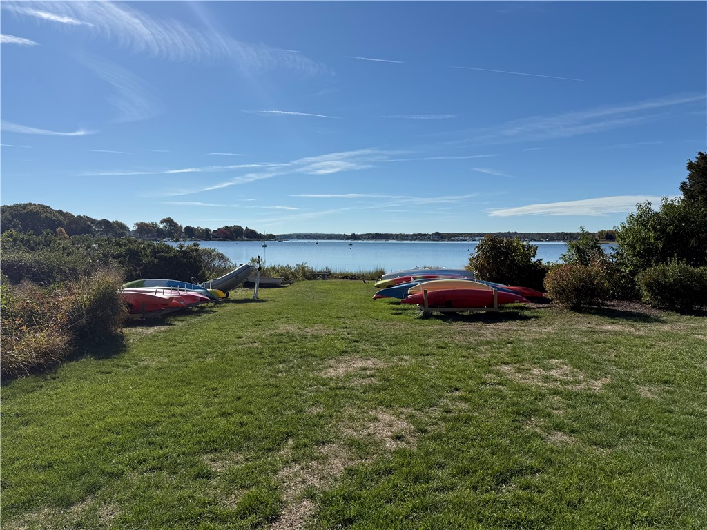 180 Fishing Cove Road North Kingstown, RI 02852 - Photo 2 of 36 Beach view with boat storage and launch