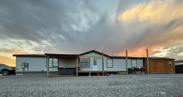 a house view with a outdoor space