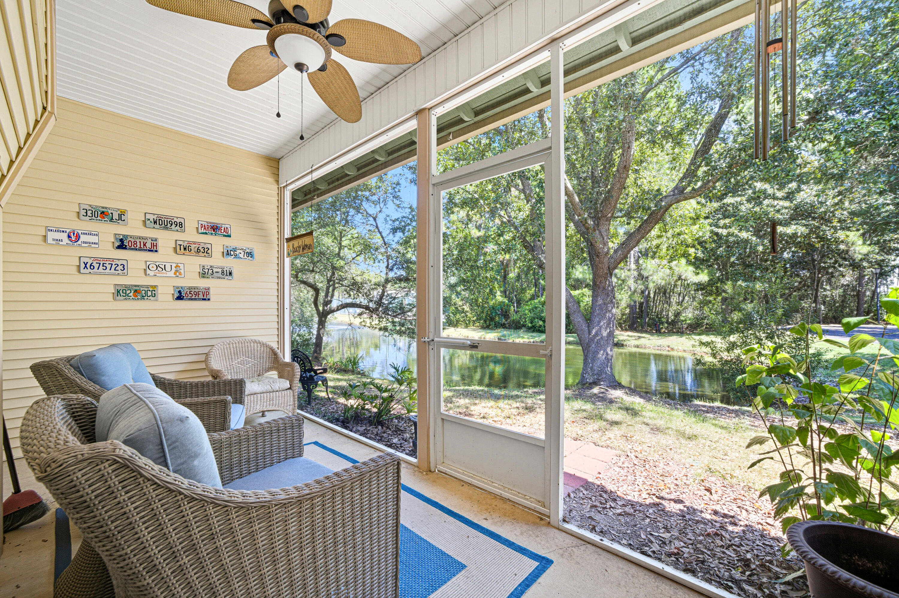 8 Corte Palma, Unit 61A Santa Rosa Beach, FL 32459 - Photo 19 of 32 a living room with furniture and a window