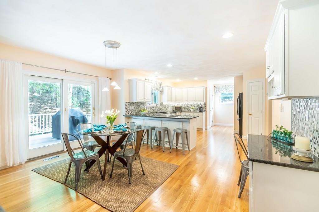 63 Rattlesnake Hill Road Andover, MA 01810 - Photo 9 of 40 a dining room with furniture and wooden floor