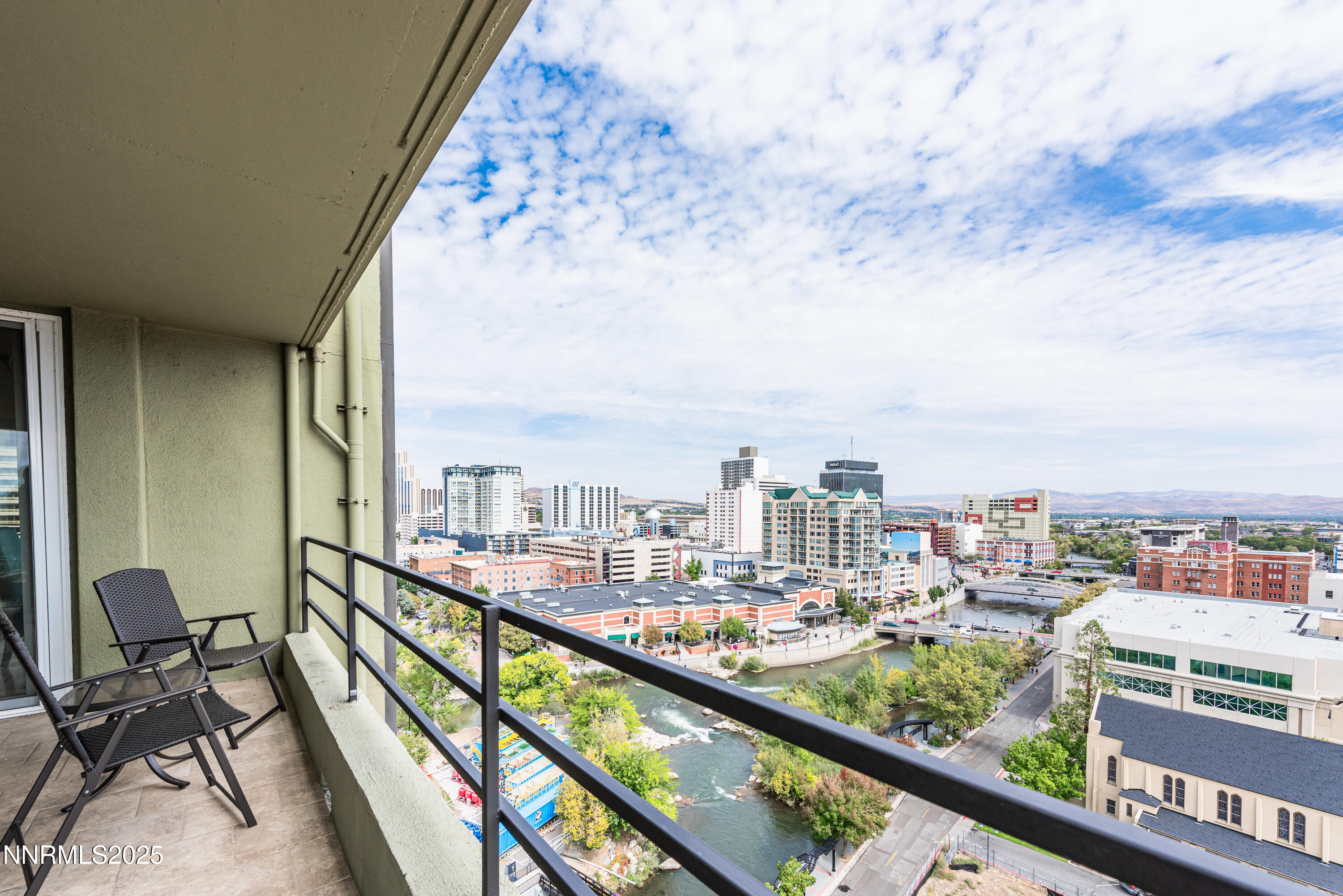 280 Island Avenue, Unit 1602 Reno, NV 89501 - Photo 3 of 35 a view of a city from a balcony