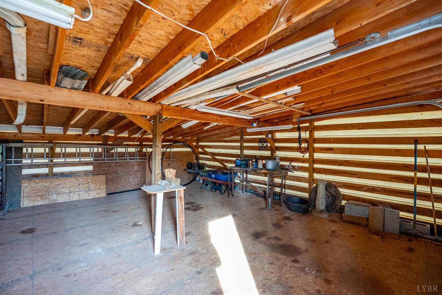 997 Toytown Road Amherst, VA 24521 - Photo 41 of 50 a view of a room with wooden walls