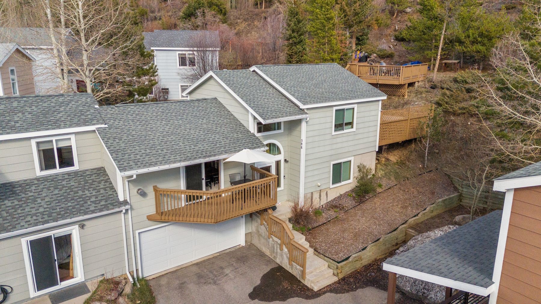 588 Alpine Road Dillon, CO 80435 - Photo 3 of 41 Aerial view