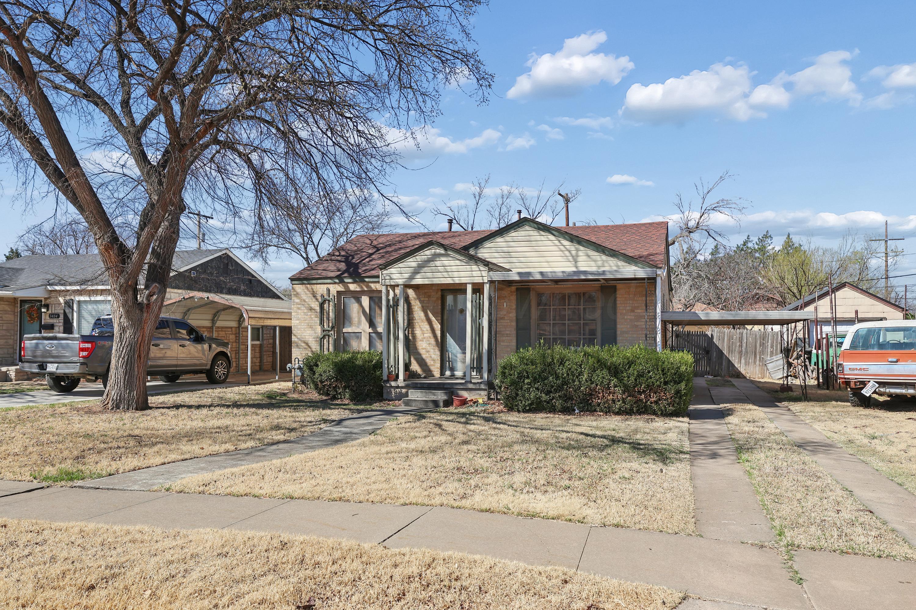 3402 South Ong Street Amarillo, TX 79109 - Photo 2 of 20 2-Front