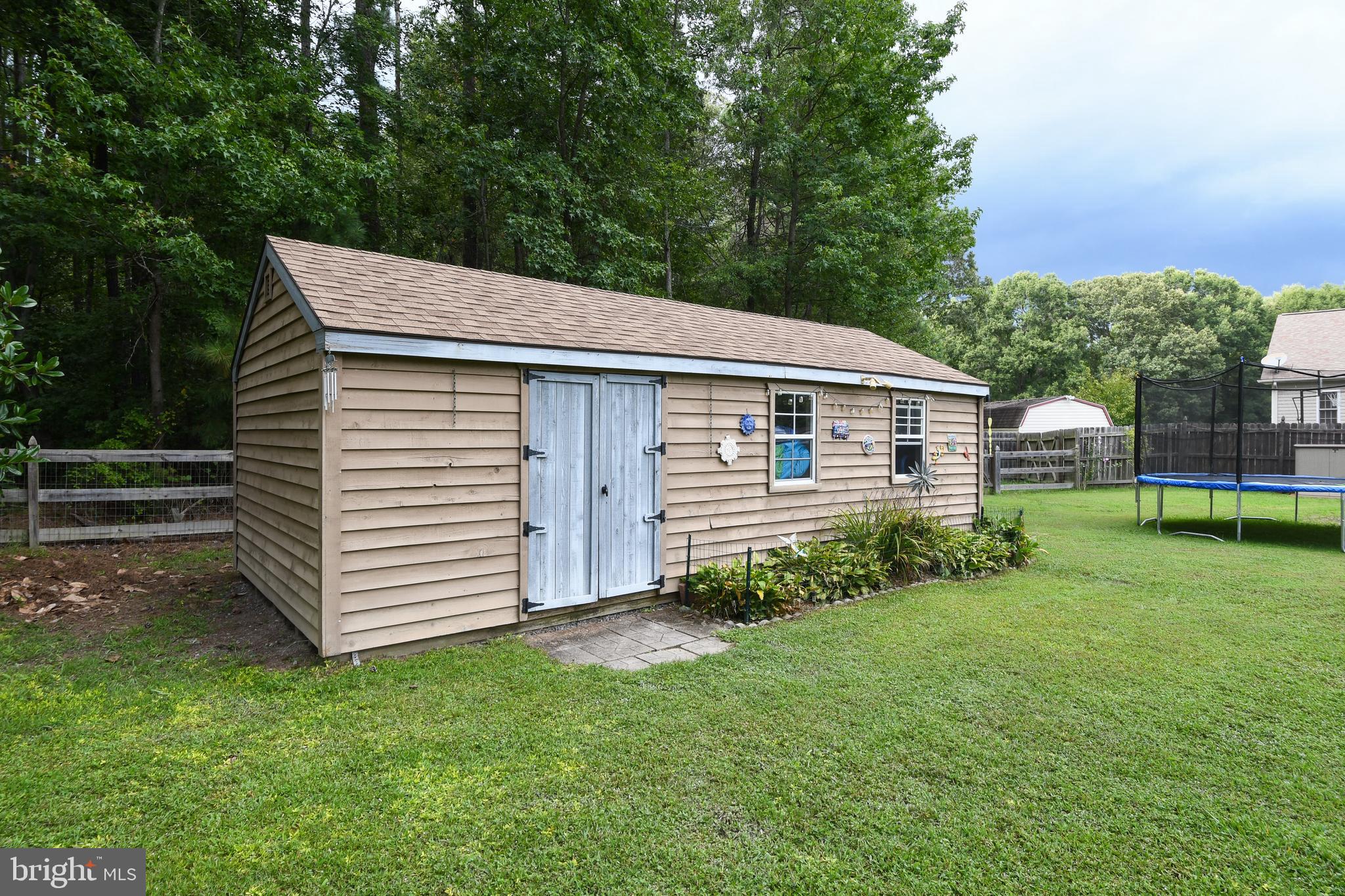 14585 Round Hill Road King George, VA 22485 - Photo 16 of 54 Large shed for lawn and garden storage