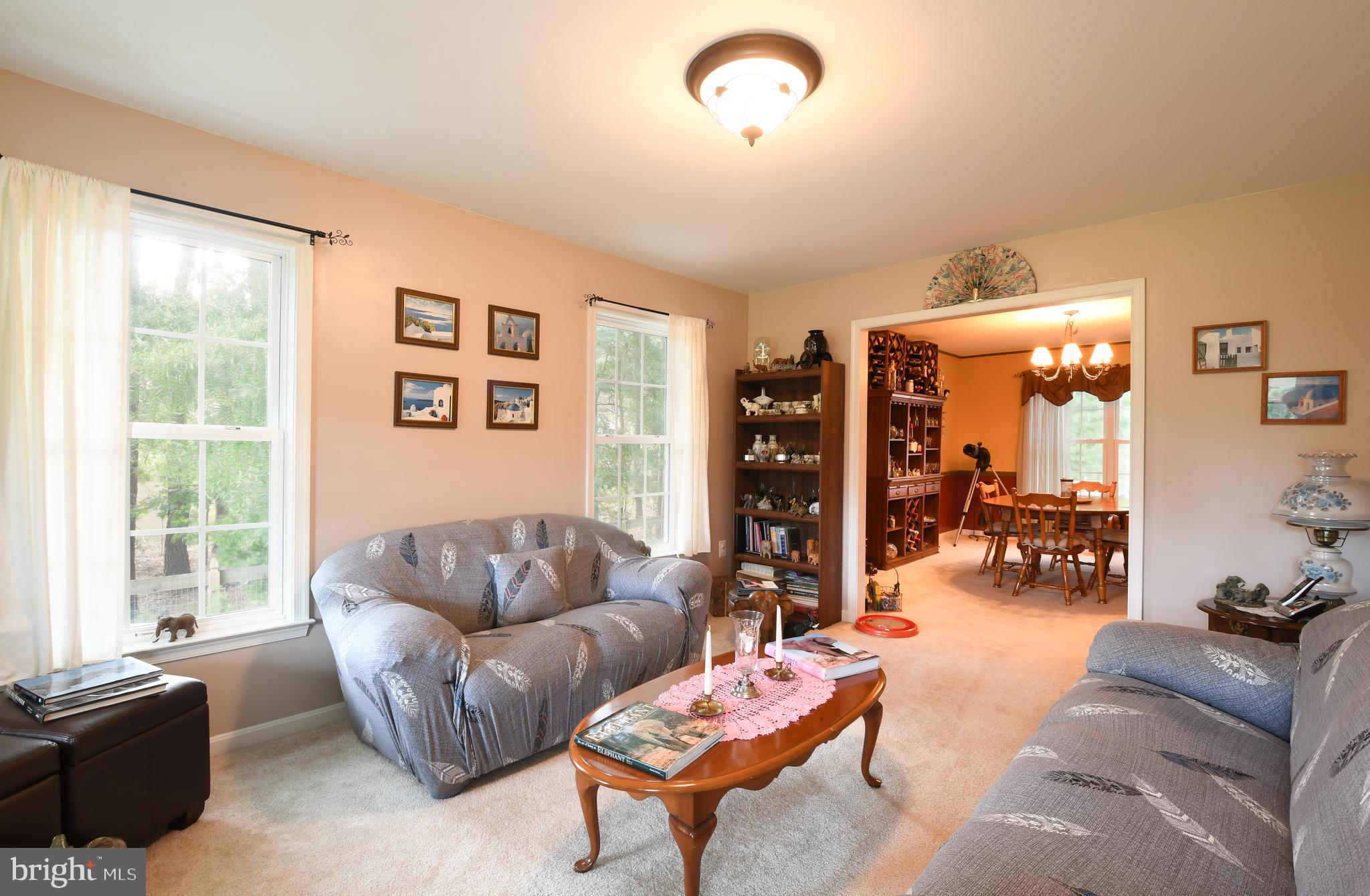 14585 Round Hill Road King George, VA 22485 - Photo 22 of 54 Living room opens to dining room