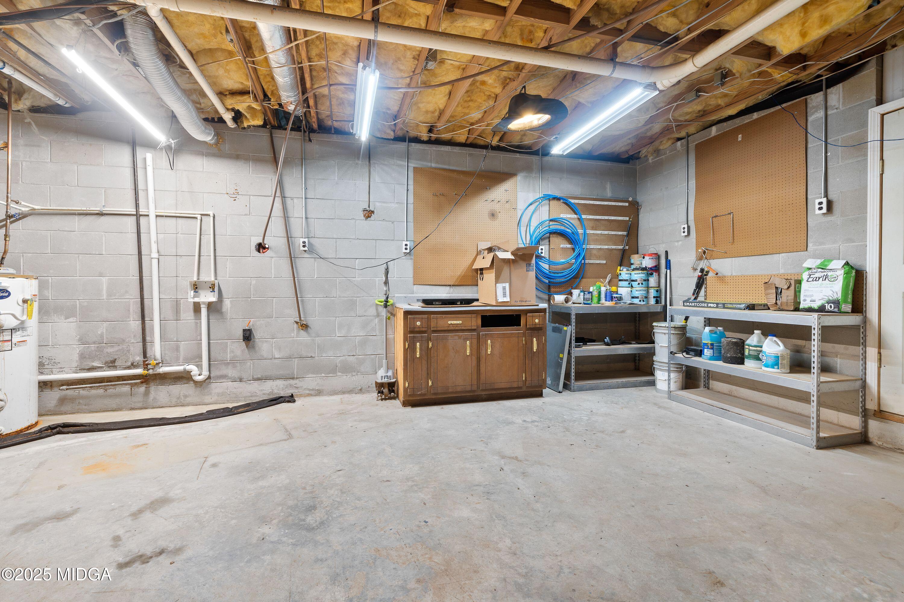 295 Hamrick Road Macon, GA 31220 - Photo 15 of 19 27 Unfinsihed Basement 2