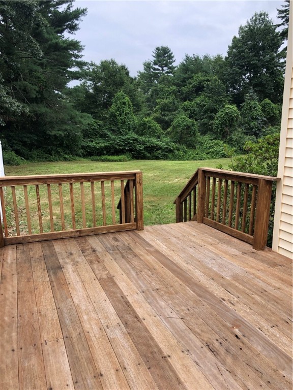 17 Pawcatuck View Road Richmond, RI 02812 - Photo 3 of 21 back deck, private back yard