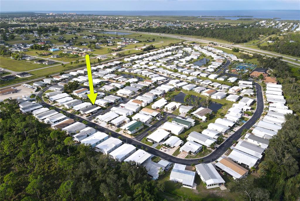 15550 Burnt Store Road, Unit 164 Punta Gorda, FL 33955 - Photo 43 of 44 an aerial view of a city