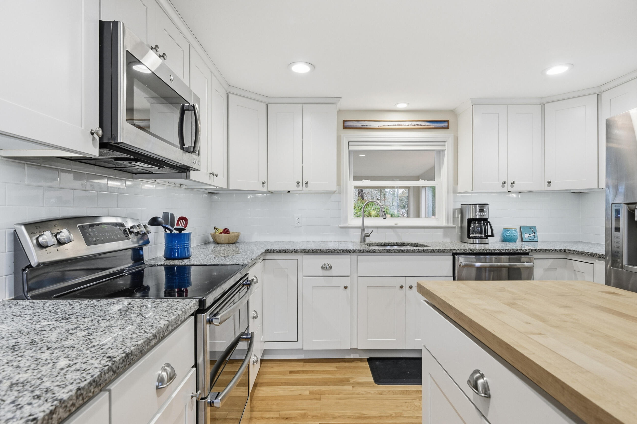 37 Wianno Road Yarmouth Port, MA 02675 - Photo 13 of 65 Kitchen range and microwave