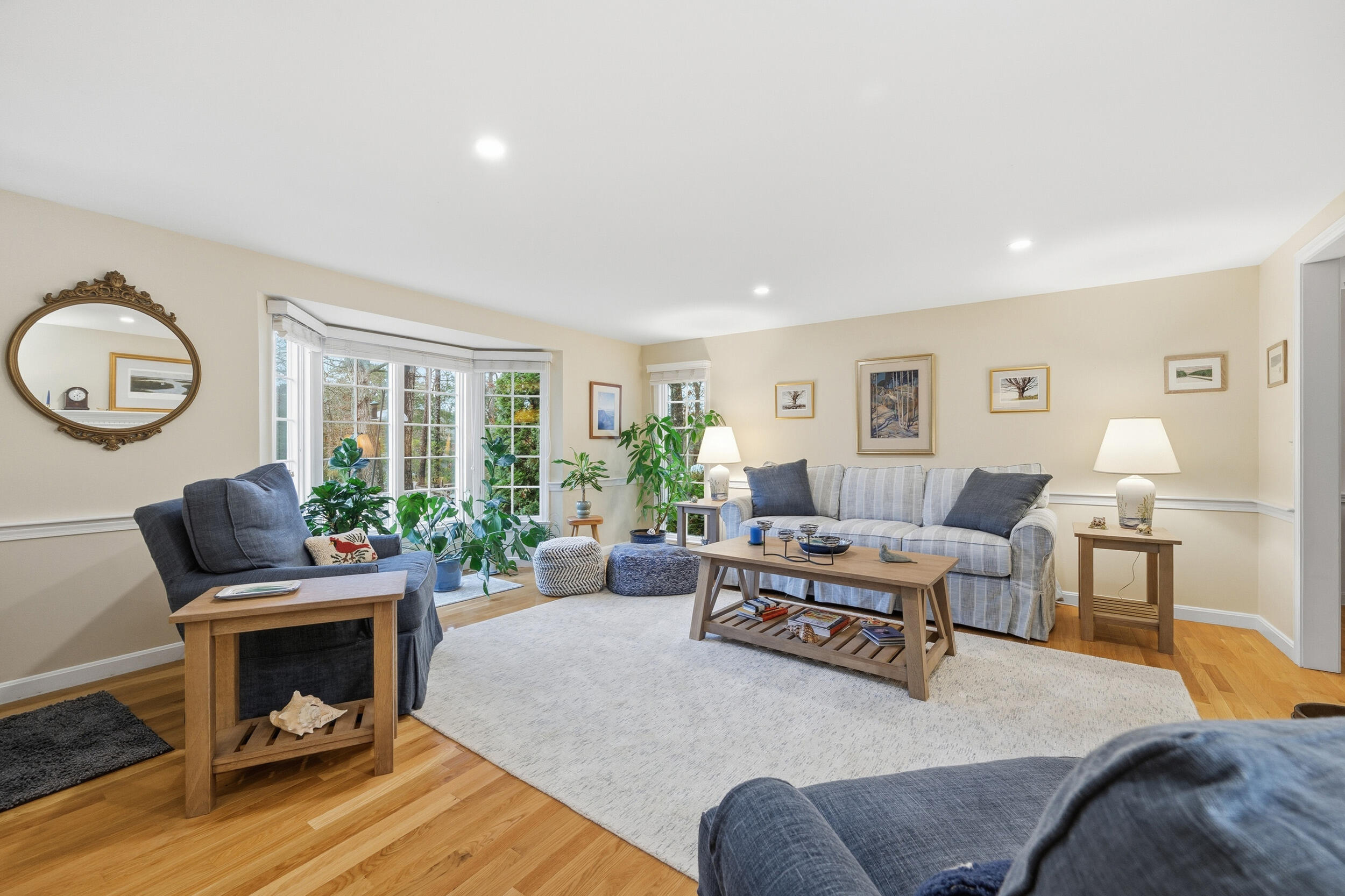 37 Wianno Road Yarmouth Port, MA 02675 - Photo 3 of 65 Living room to bay window