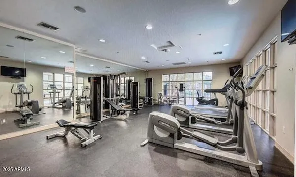 a view of a lounge chair in the patio