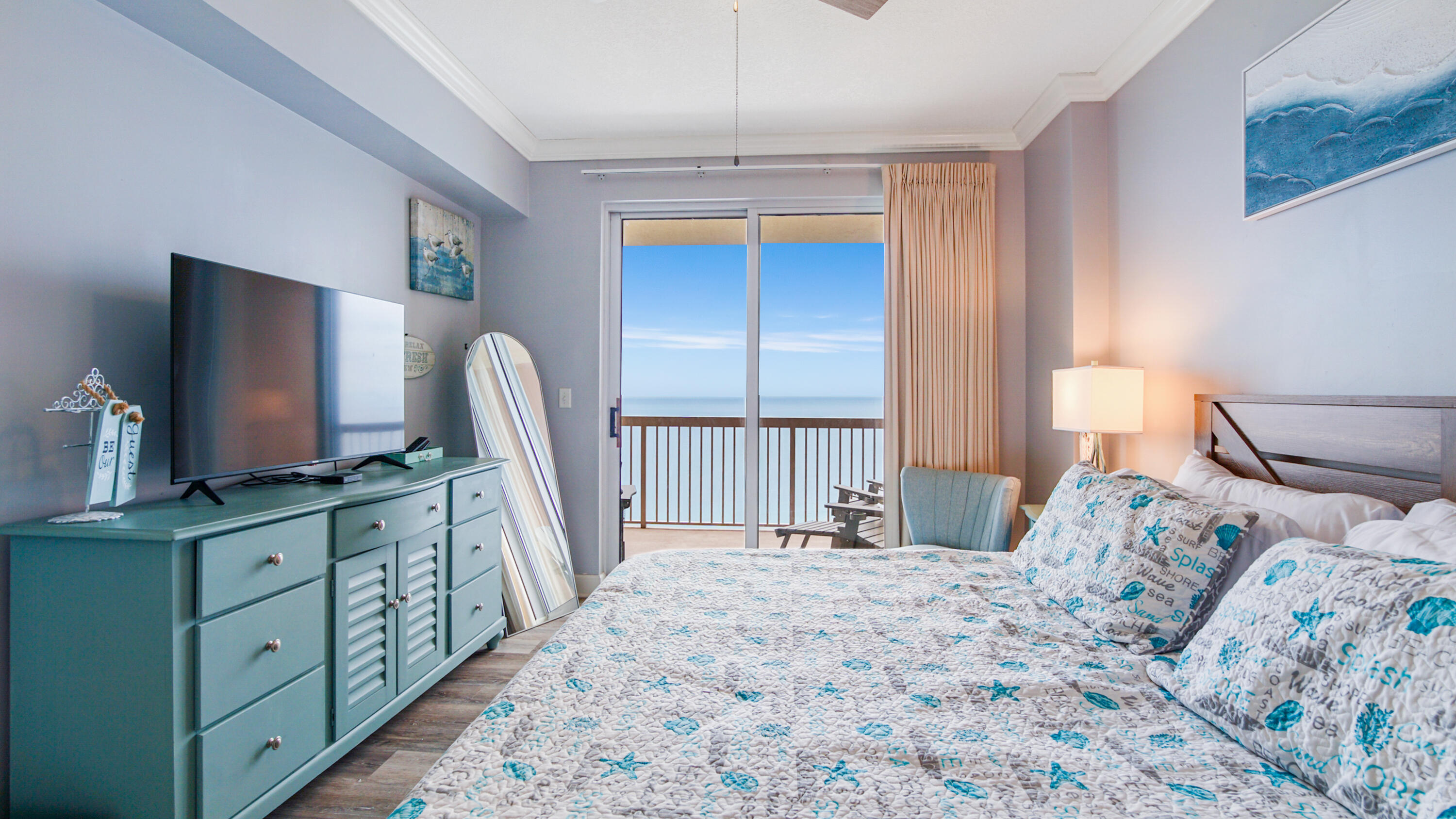 14825 Front Beach Road, Unit 2307 Panama City Beach, FL 32413 - Photo 13 of 32 Owner's Bedroom