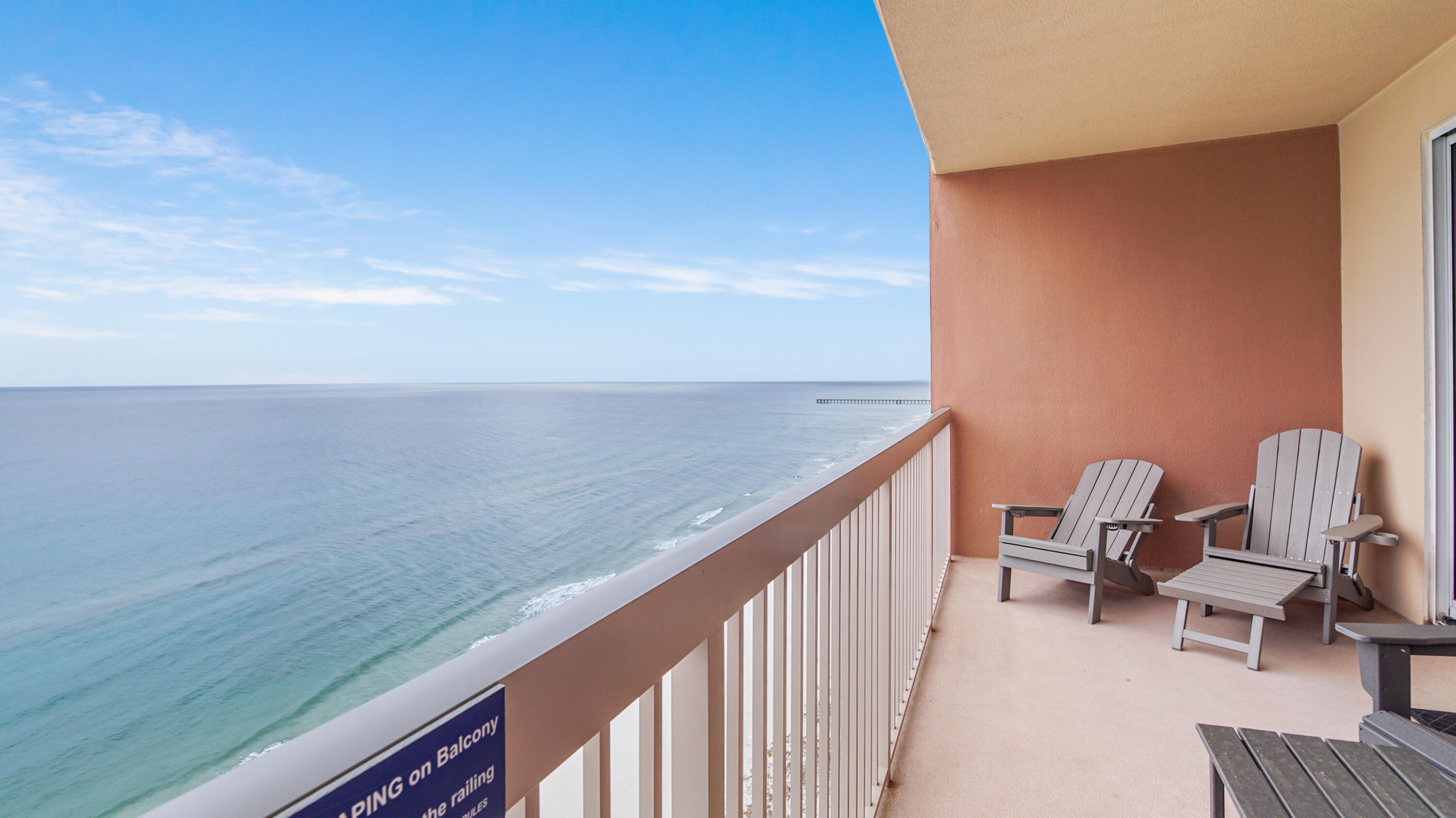 14825 Front Beach Road, Unit 2307 Panama City Beach, FL 32413 - Photo 15 of 32 Balcony View of Gulf!