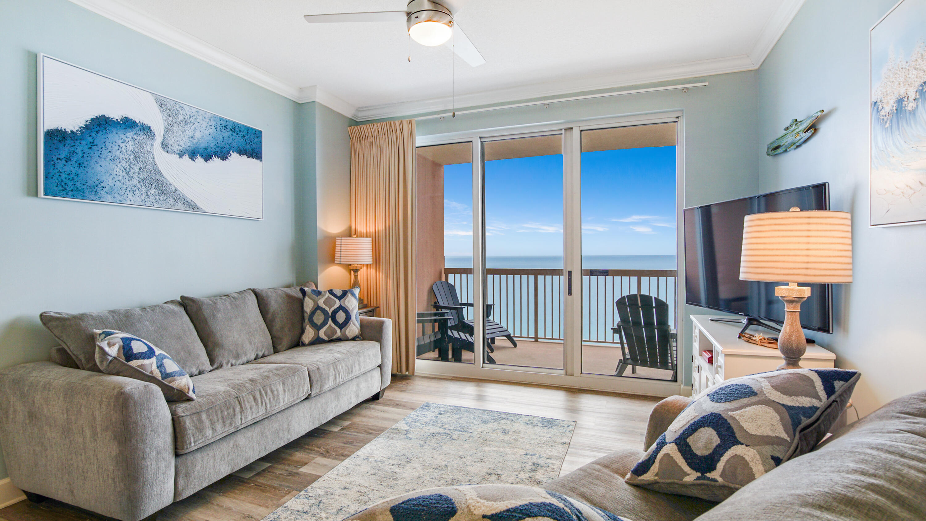 14825 Front Beach Road, Unit 2307 Panama City Beach, FL 32413 - Photo 2 of 32 Open Living Space