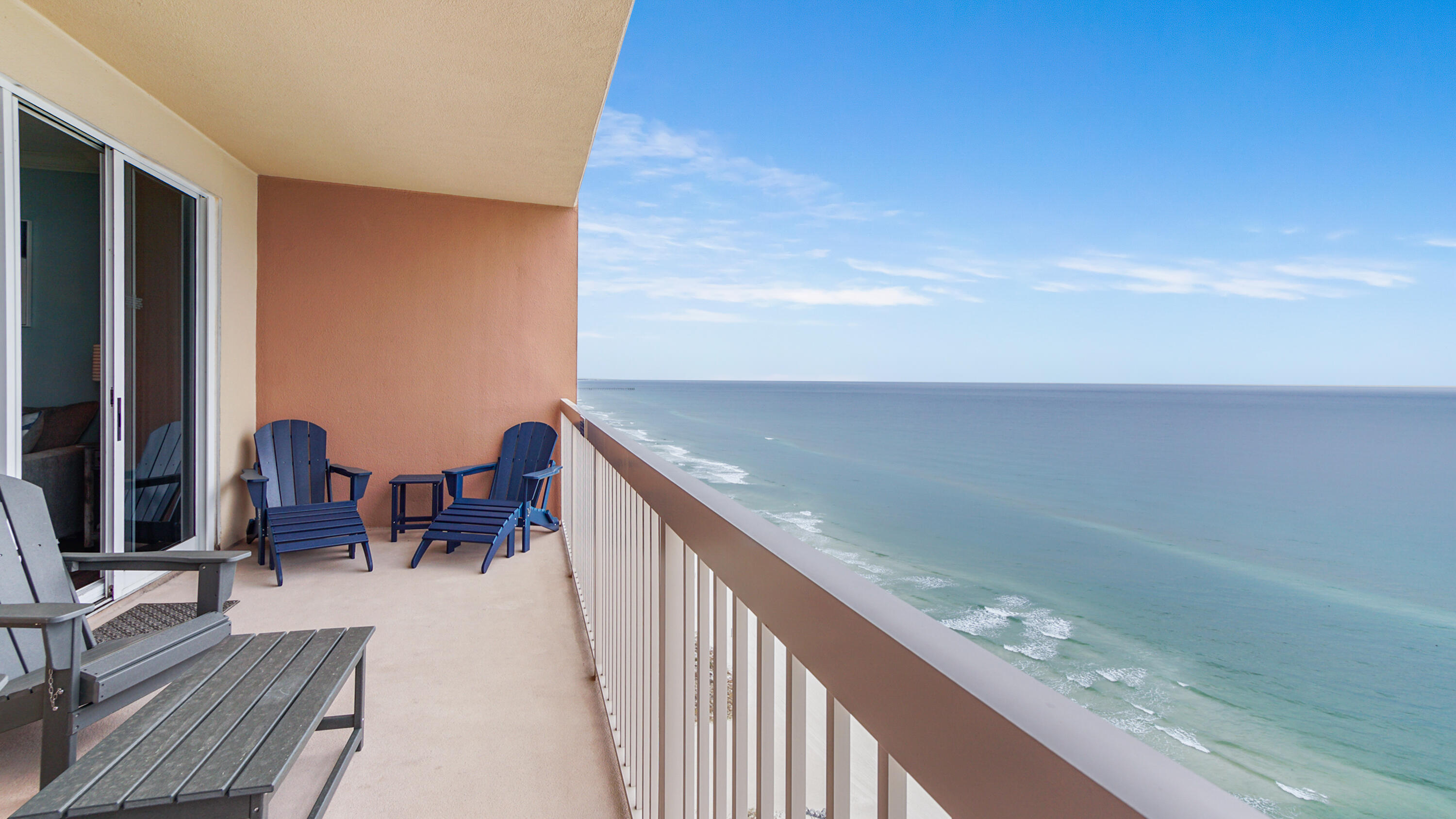 14825 Front Beach Road, Unit 2307 Panama City Beach, FL 32413 - Photo 4 of 32 Balcony View of Gulf!
