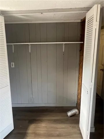 a view of a closet