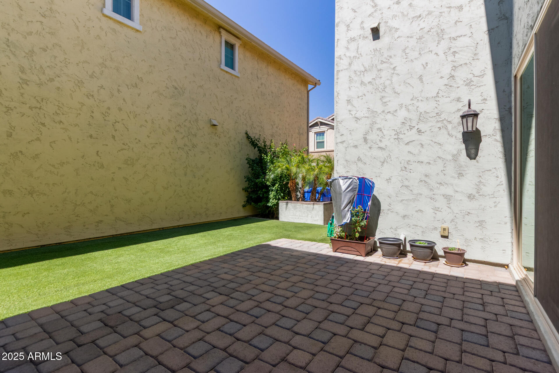 3934 East Turley Street Gilbert, AZ 85295 - Photo 26 of 37 a view of a backyard with potted plants