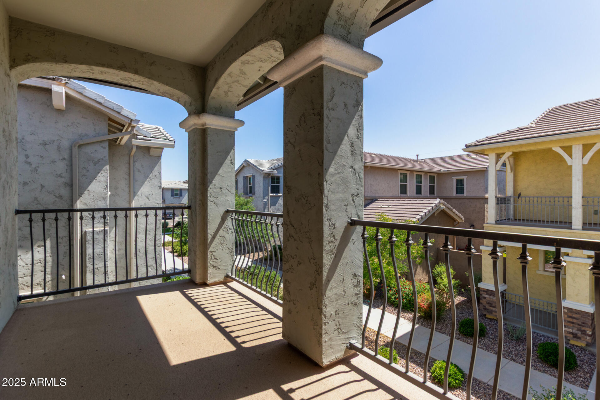 3934 East Turley Street Gilbert, AZ 85295 - Photo 27 of 37 a view of a balcony with wooden floor