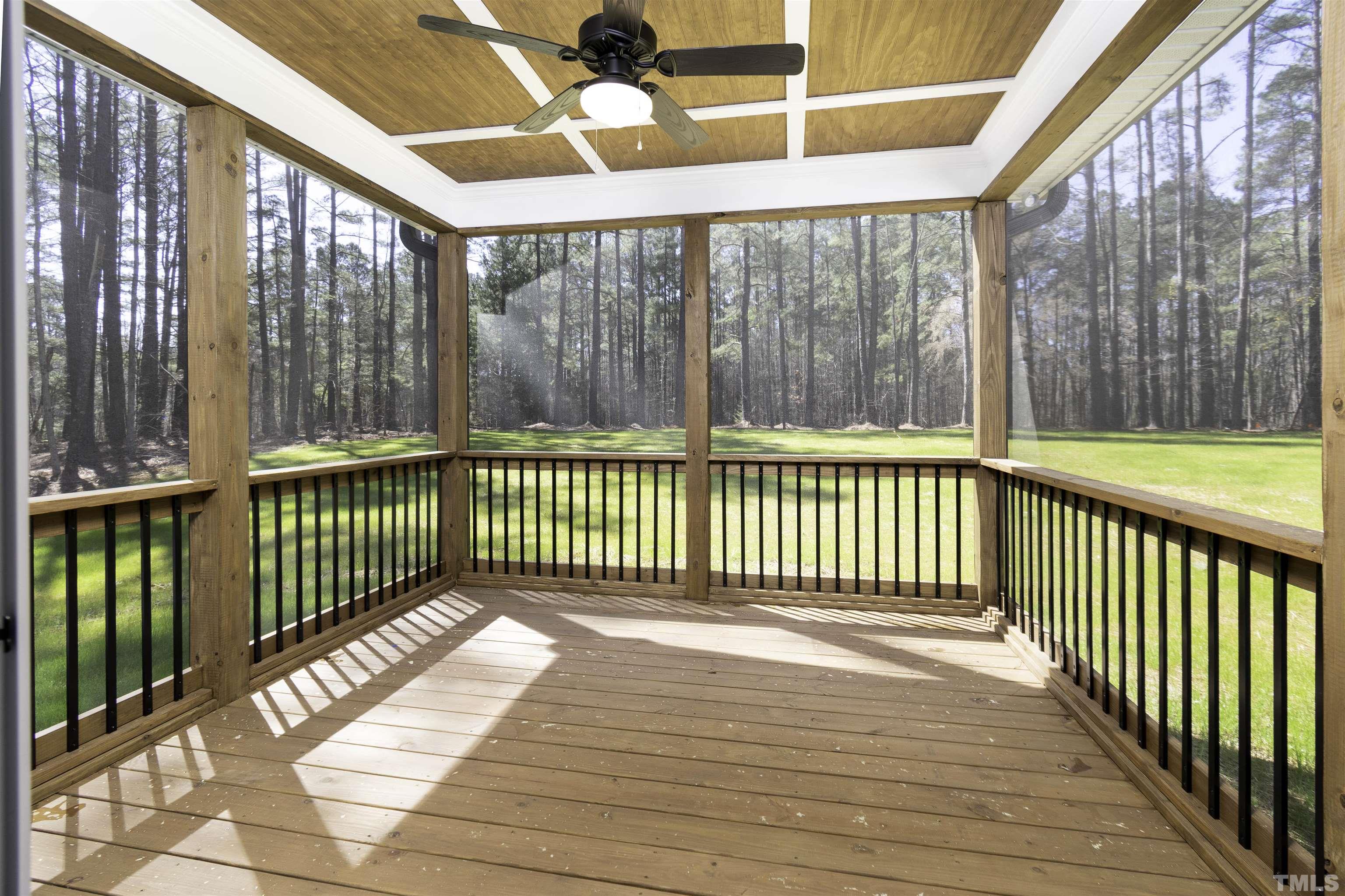 2758 Sledge Road Louisburg, NC 27549 - Photo 15 of 38 a view of a wooden deck