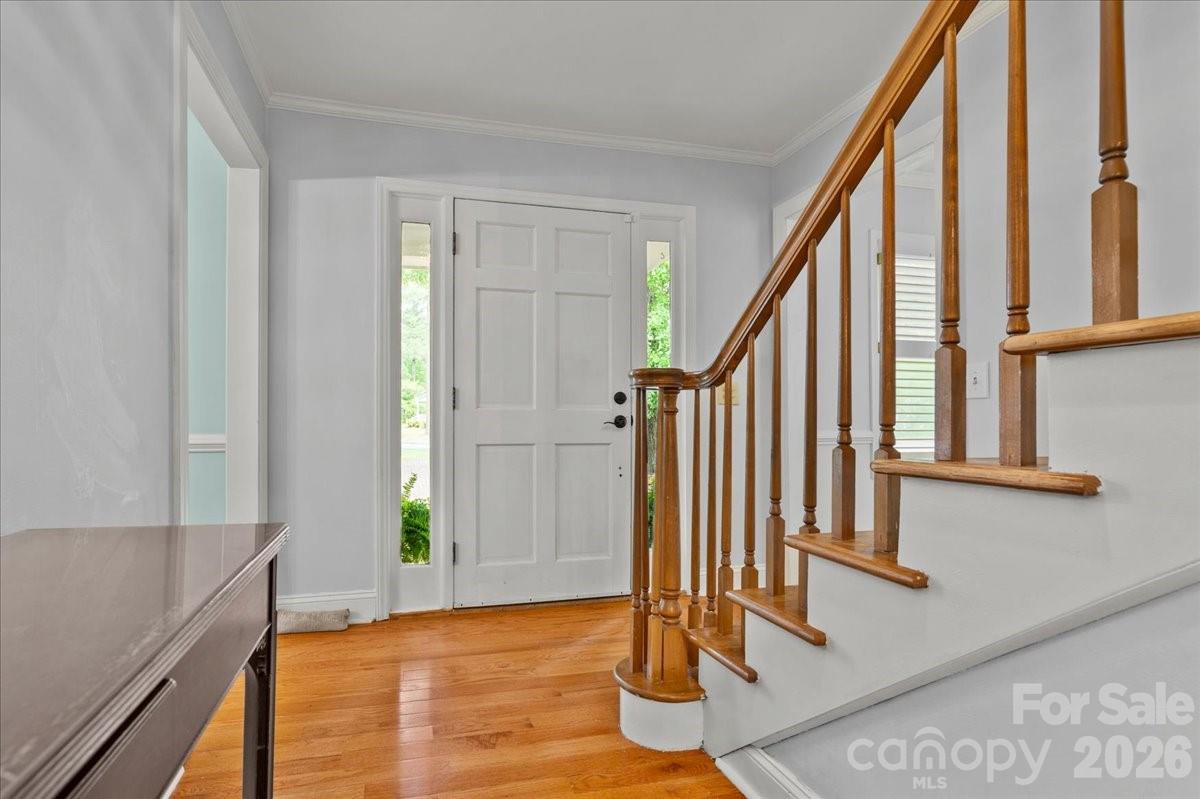 209 Fairway Road Cheraw, SC 29520 - Photo 3 of 48 a view of an entryway with staircase