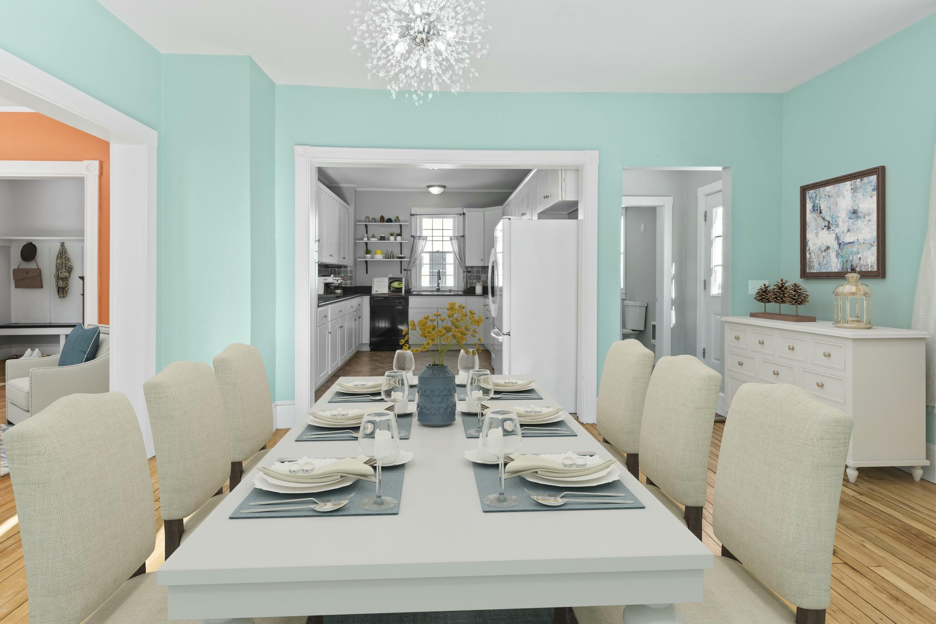 40 Main Street Steep Falls, ME 04085 - Photo 4 of 62 Virtually staged dining room.