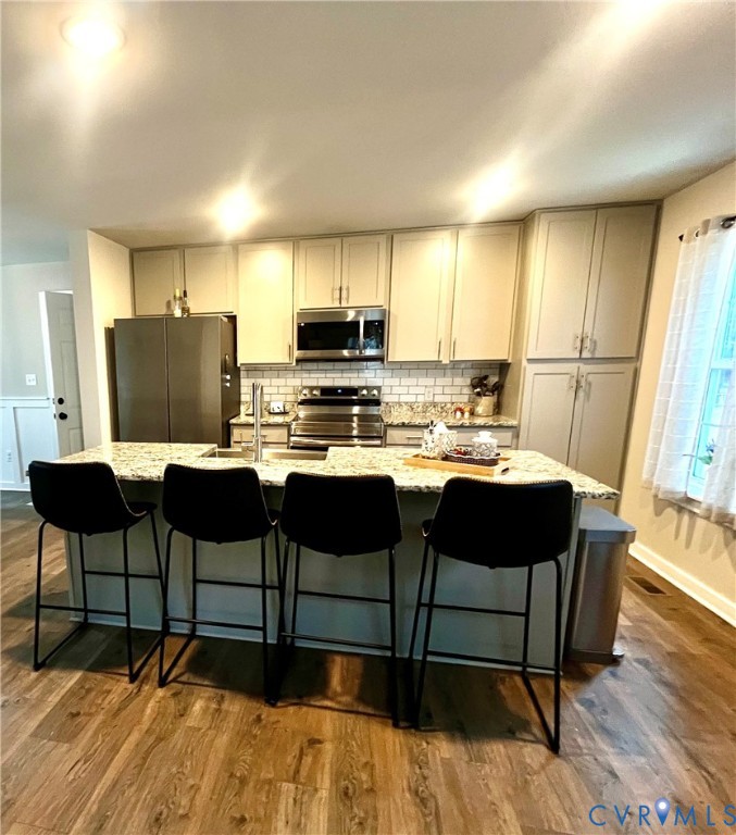 2267 Carys Creek Rd Fork Union Fork Union, VA 23055 - Photo 11 of 25 a kitchen with a dining table and chairs