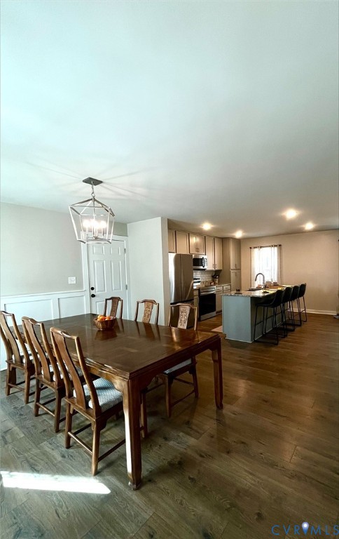 2267 Carys Creek Rd Fork Union Fork Union, VA 23055 - Photo 12 of 25 a view of a dining room with furniture